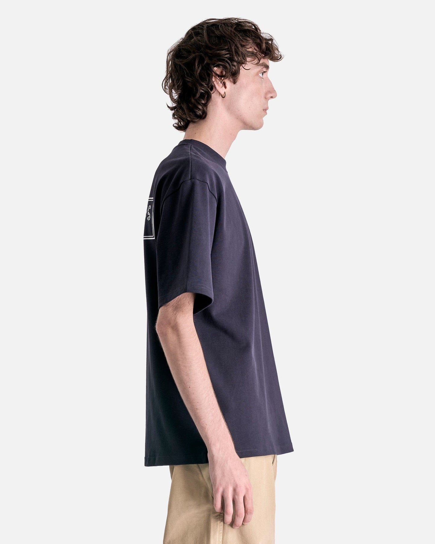 Jacquemus Men's T-Shirts Le T-Shirt Merù in Dark Navy