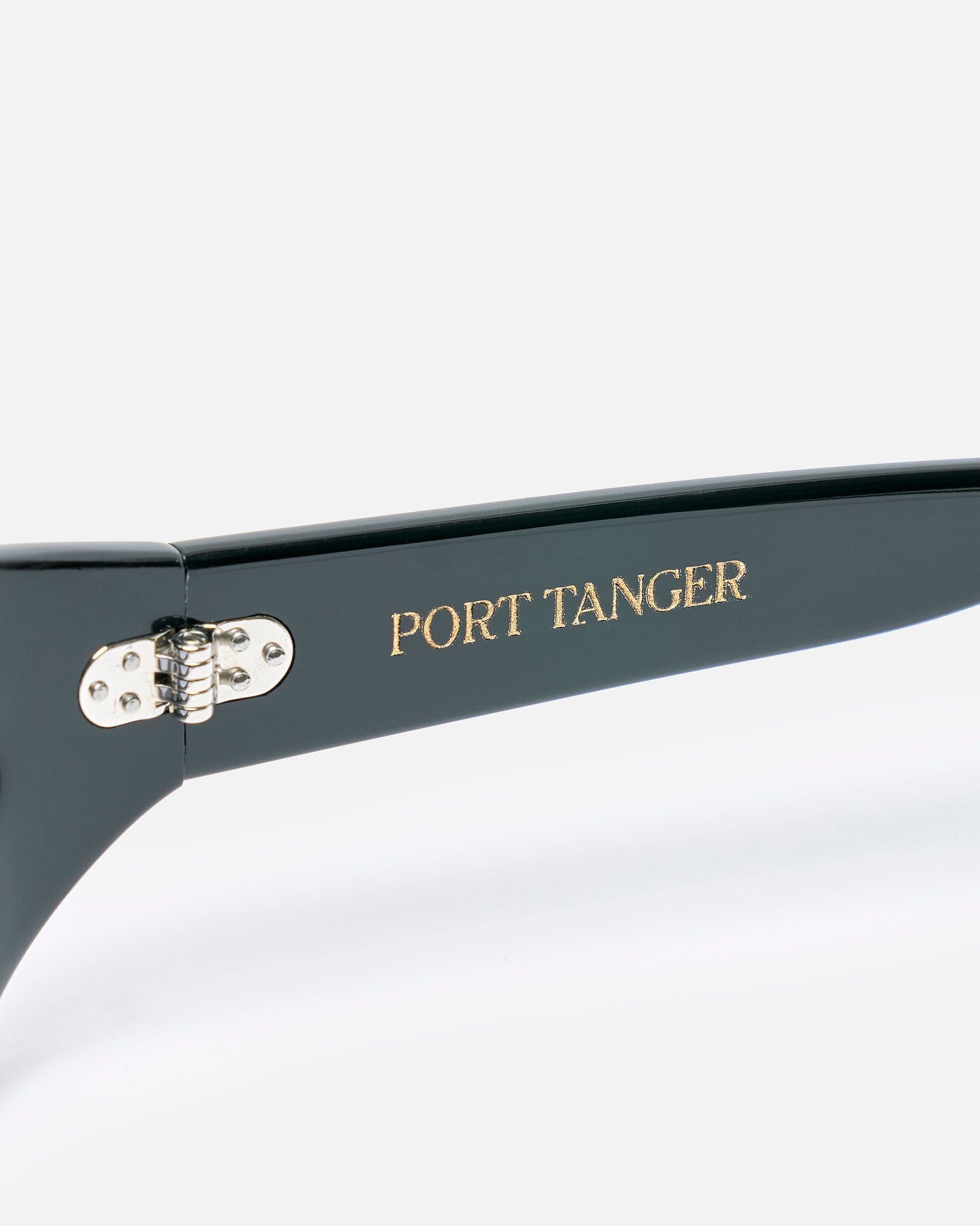 Port Tanger Eyewear OS Leila Black Acetate/Black Lens