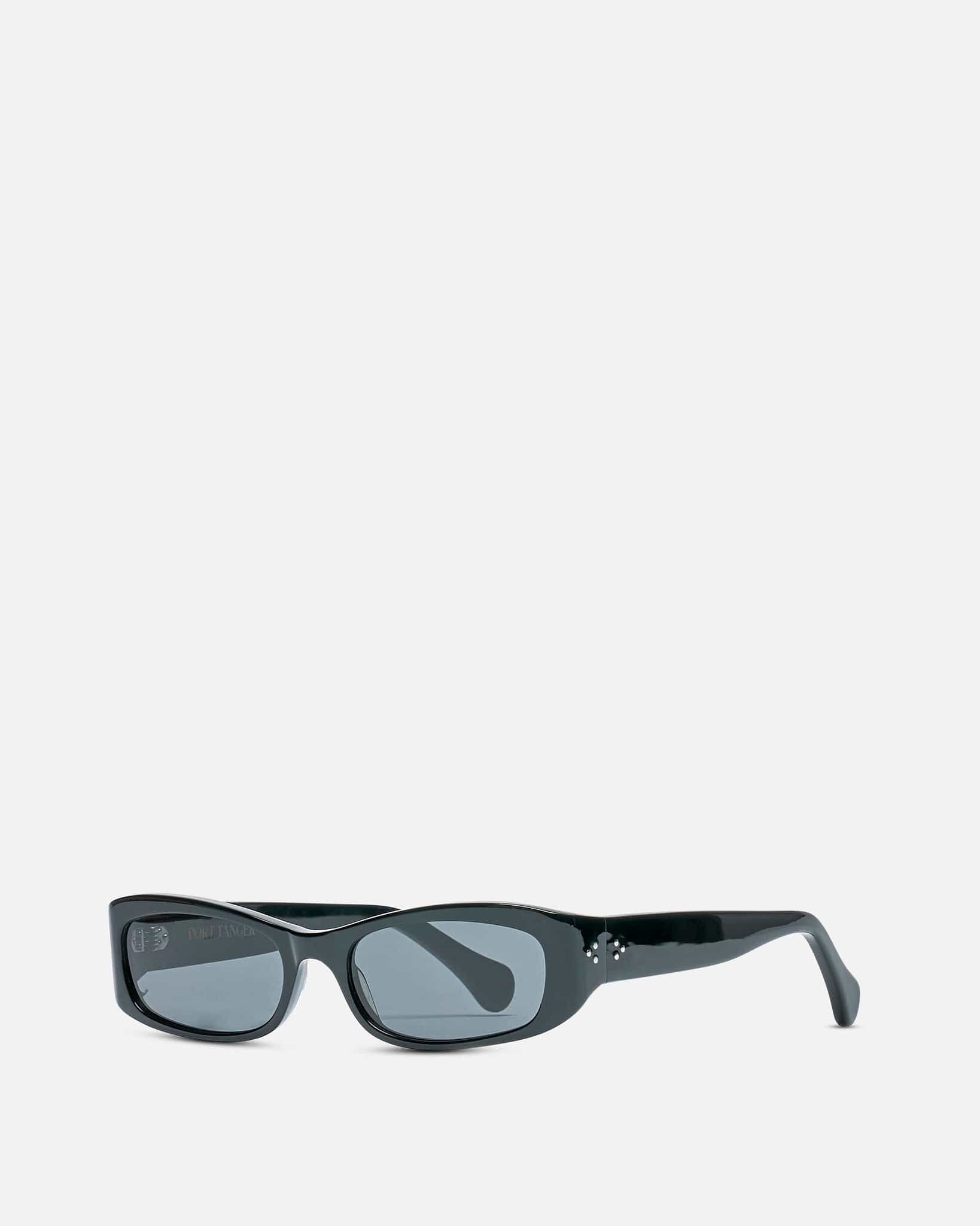 Port Tanger Eyewear OS Leila Black Acetate/Black Lens