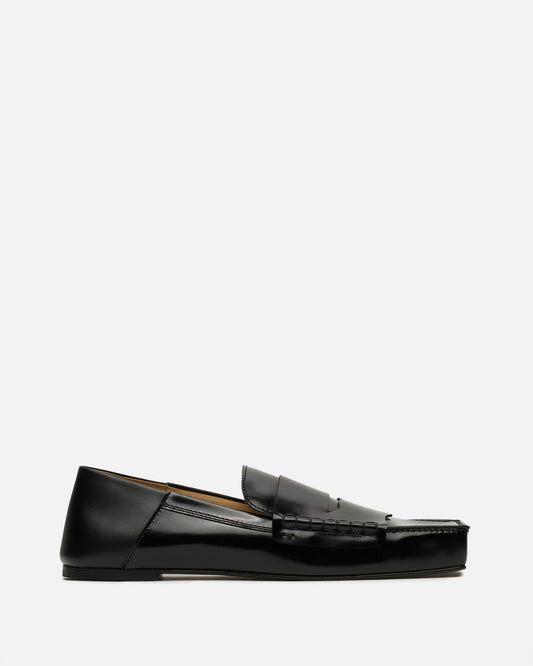 Jacquemus Men's Shoes Les Mocassins Carre in Black