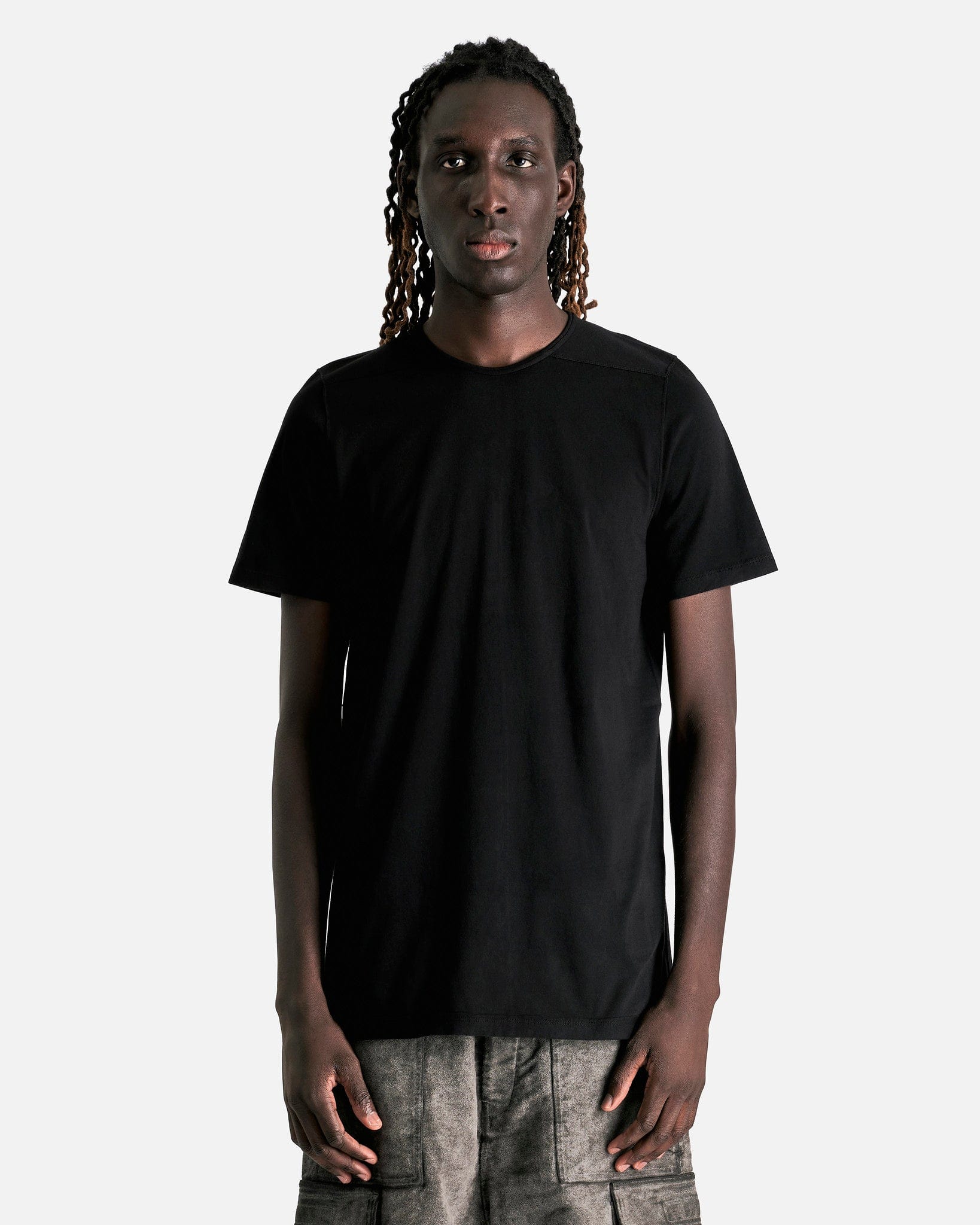 Rick Owens DRKSHDW Men's T-Shirts Level T in Black