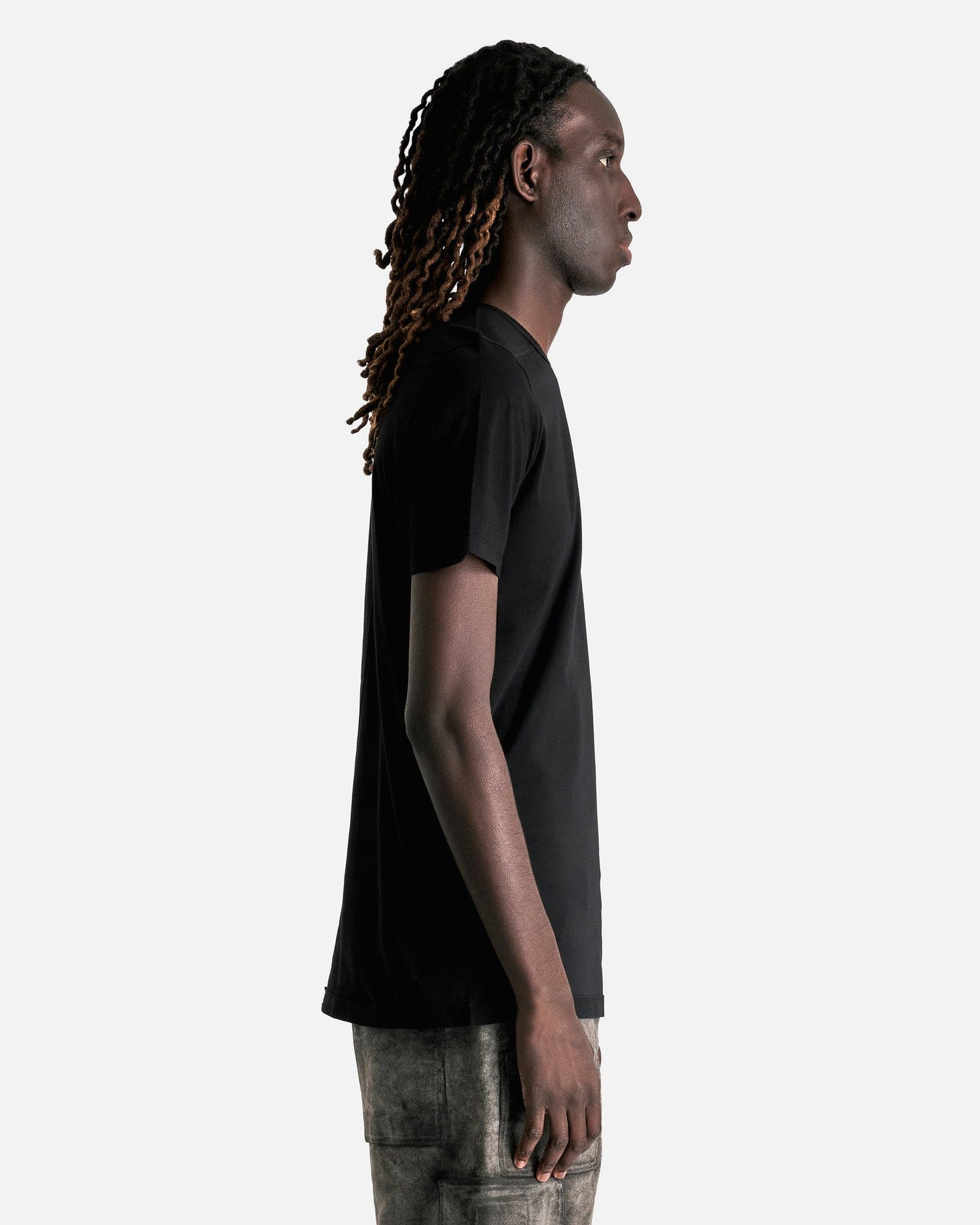 Rick Owens DRKSHDW Men's T-Shirts Level T in Black