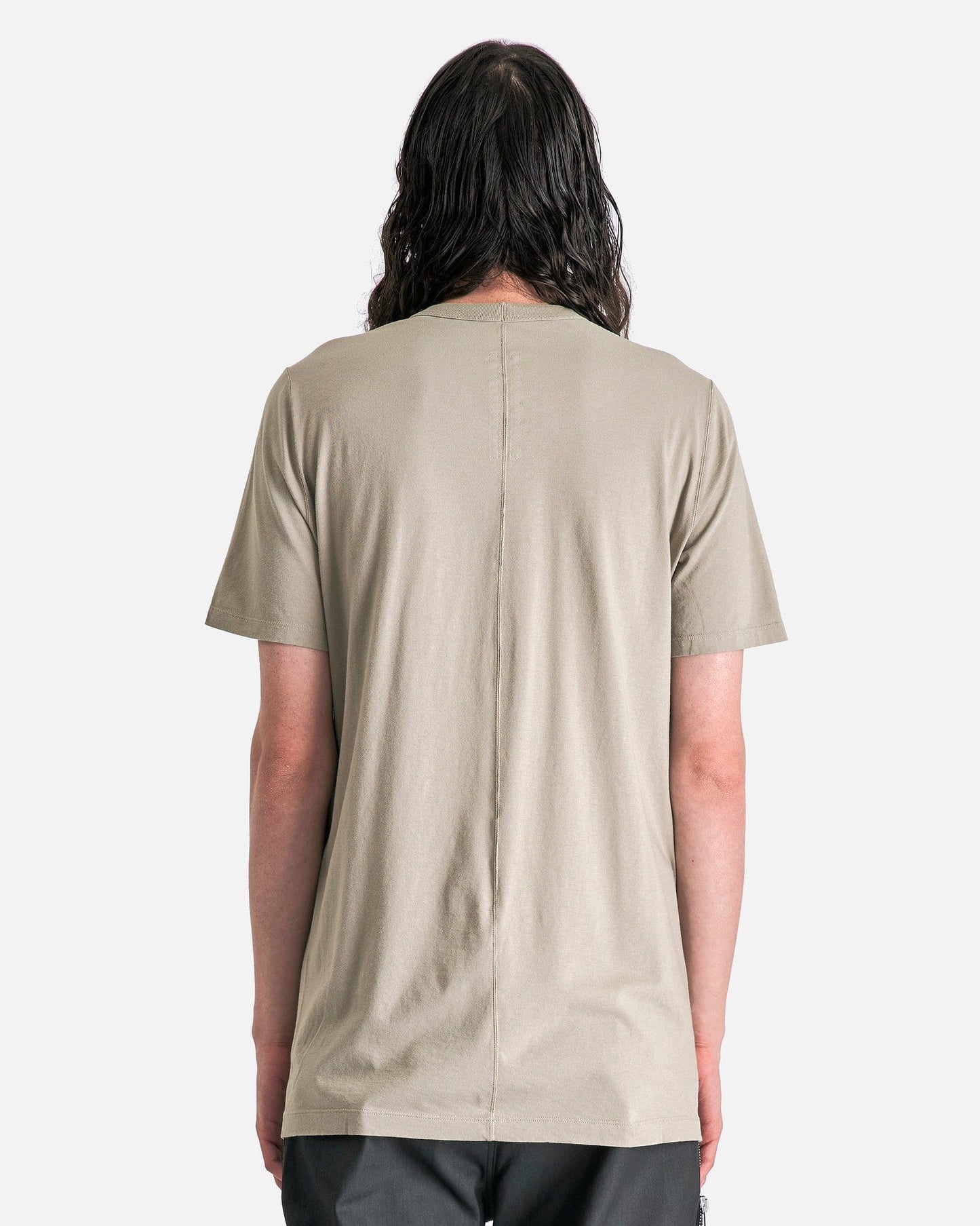 Rick Owens Men's T-Shirts Level T in Pearl