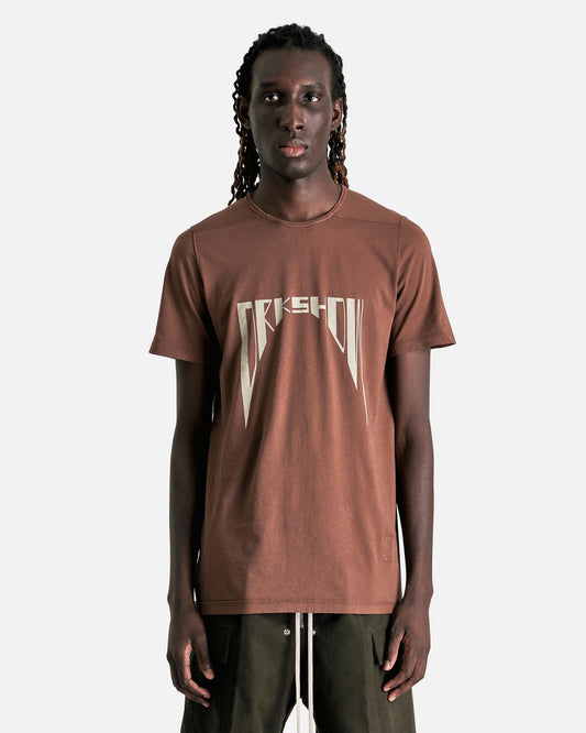 Rick Owens DRKSHDW Men's T-Shirts Level T in Terra/Pearl