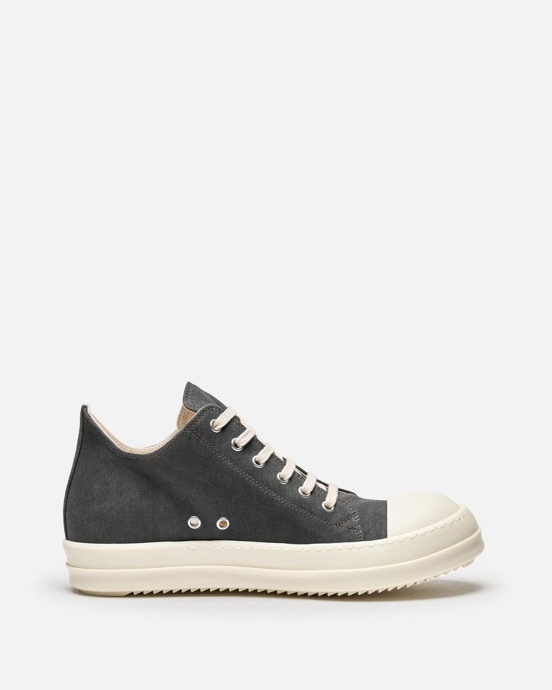 Rick Owens DRKSHDW Men's Sneakers Lido Ramones Low in Dark Dust/Milk/Milk