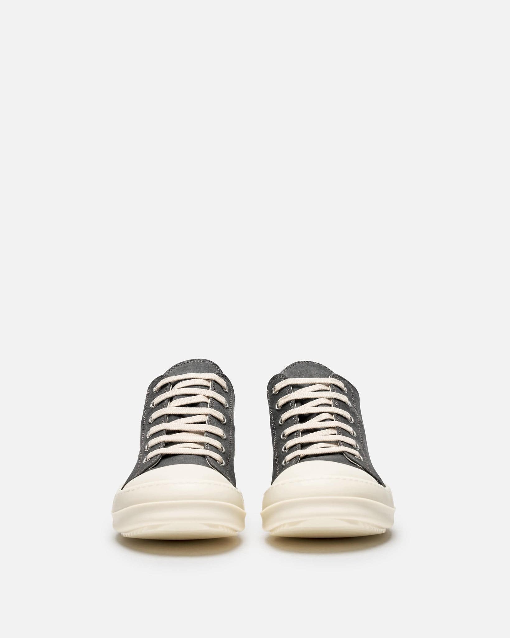 Rick Owens DRKSHDW Men's Sneakers Lido Ramones Low in Dark Dust/Milk/Milk