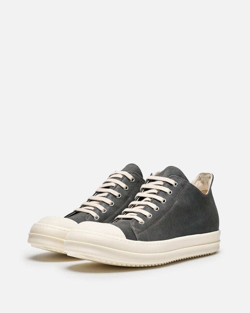 Rick Owens DRKSHDW Men's Sneakers Lido Ramones Low in Dark Dust/Milk/Milk