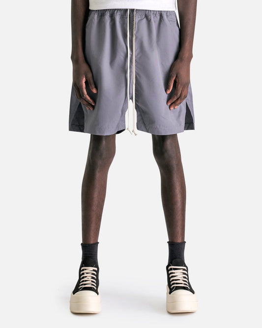 Rick Owens DRKSHDW Men's Shorts Long Boxers in Stone