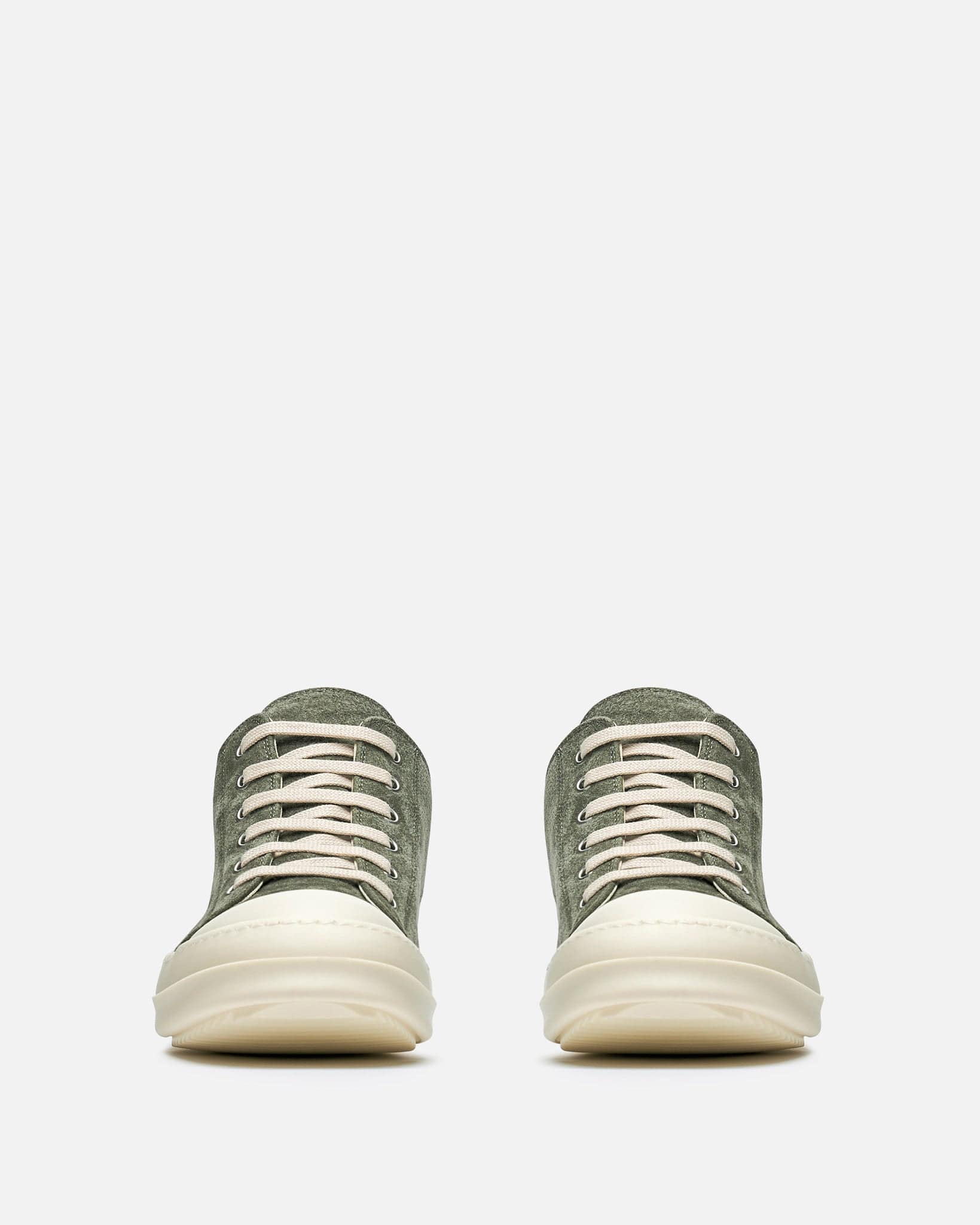 Rick Owens DRKSHDW Men's Sneakers Low Sneaks in Sage/Milk