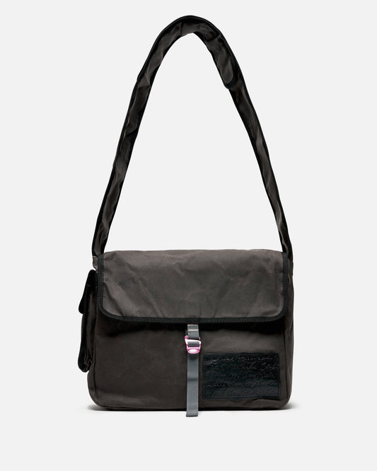 Acne Studios Men's Bags OS Messenger Bag in Grey/Black
