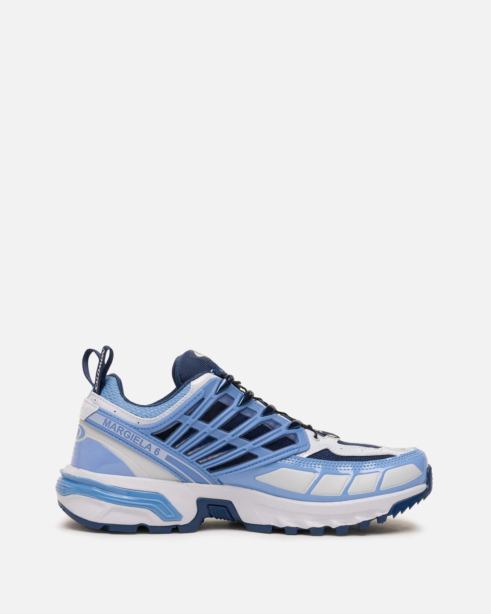 MM6 x Salomon ACS Pro in Heather/Blue Print