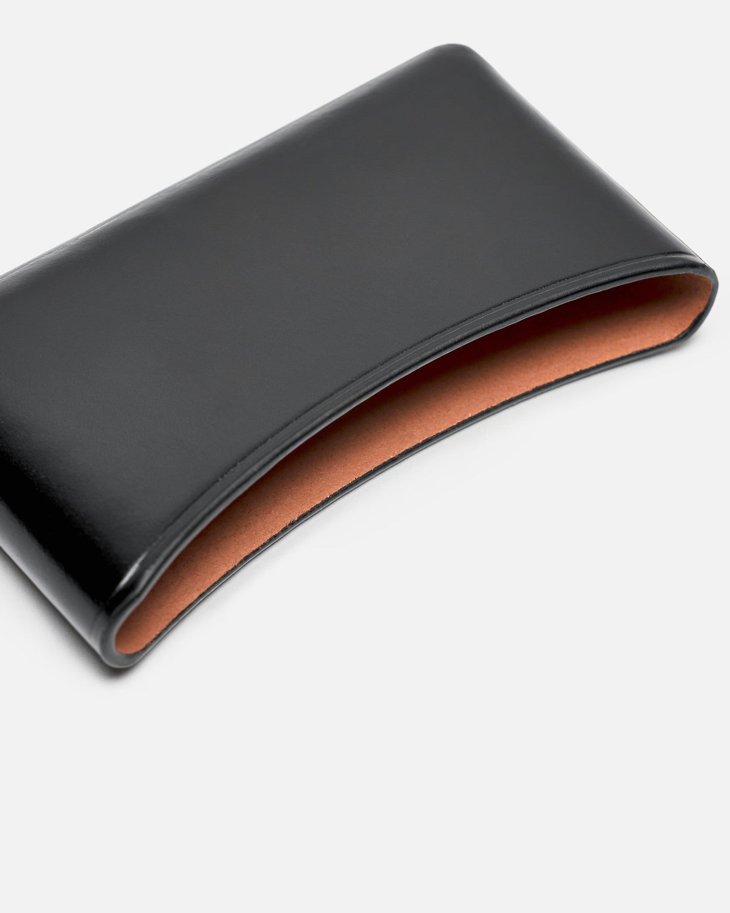 LEMAIRE Leather Goods O/S Molded Card Holder in Black