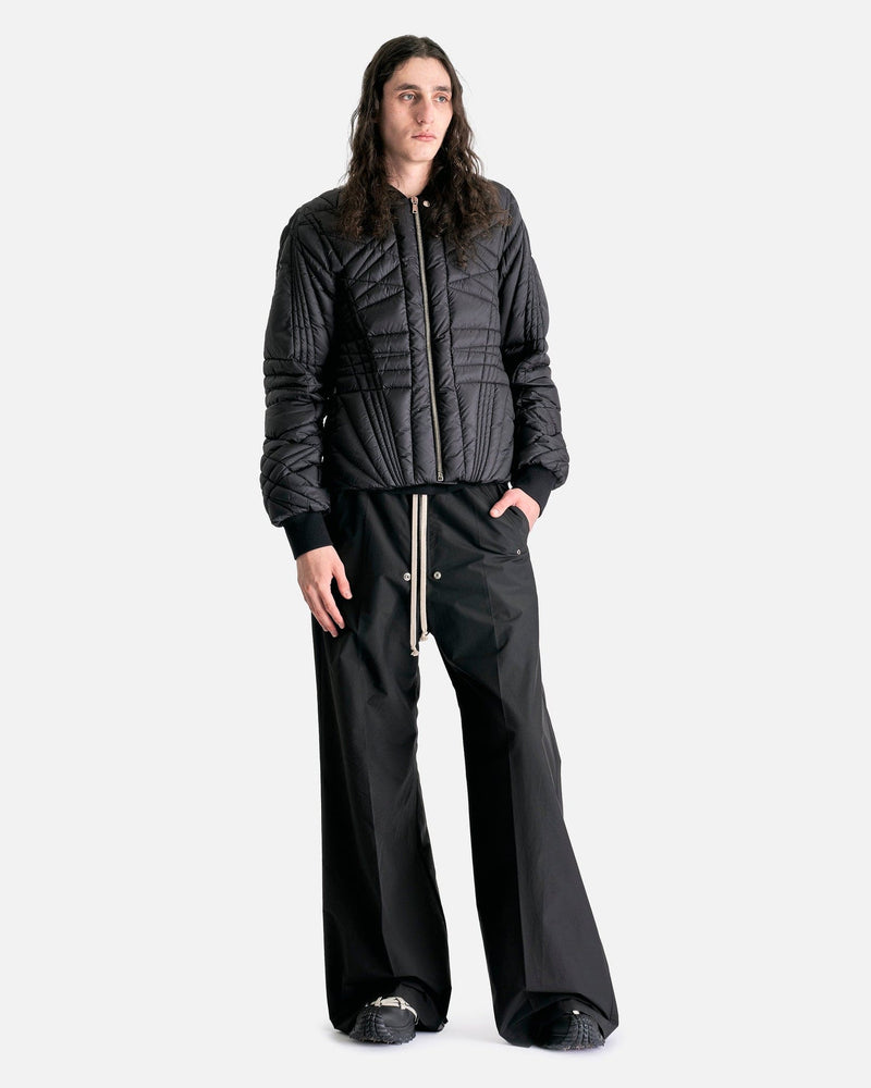 Rick Owens Men's Jackets Moncler Megapenta Flight Jacket in Black