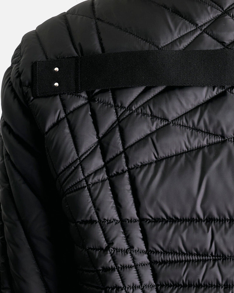 Rick Owens Men's Jackets Moncler Megapenta Flight Jacket in Black