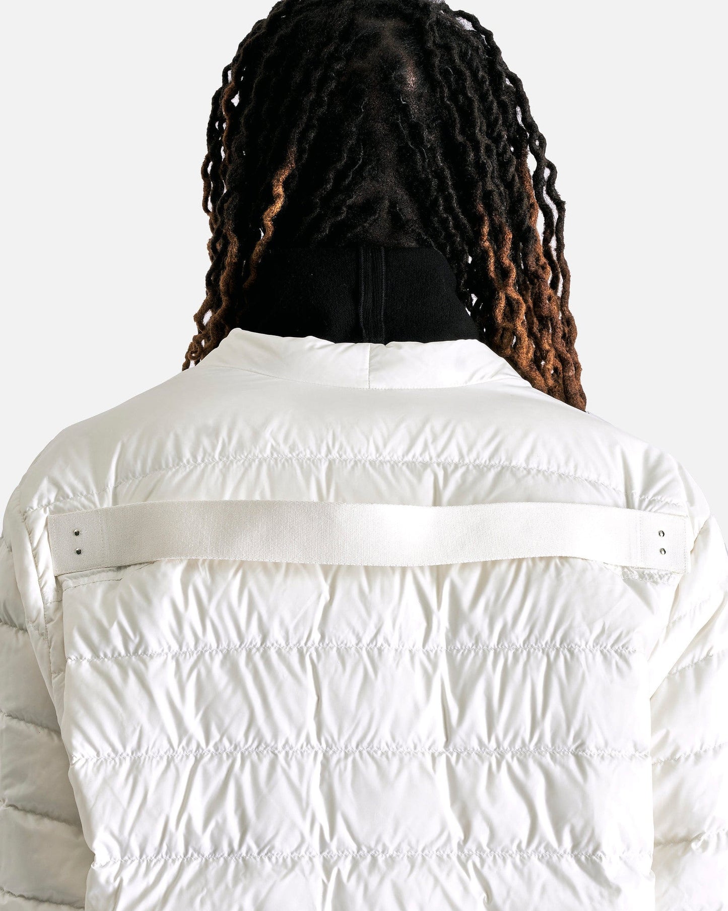 Rick Owens Men's Shirts Moncler Outershirt in Milk