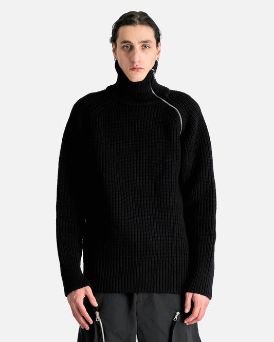 Dries Van Noten Men Sweaters Monty M.K. Sweater in Black