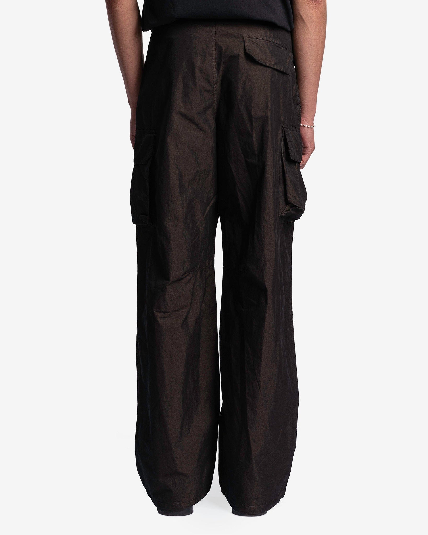 Mount Trouser in Black high Twist Solaro