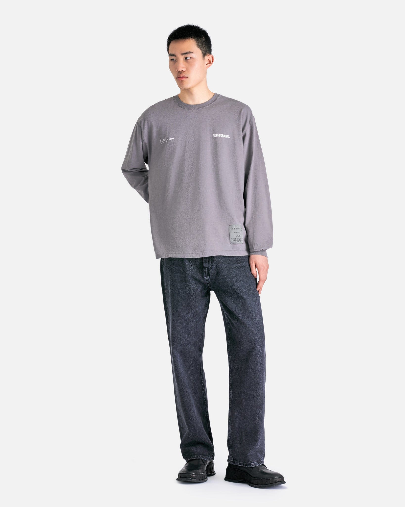 Neighborhood PT Long Sleeve in Grey