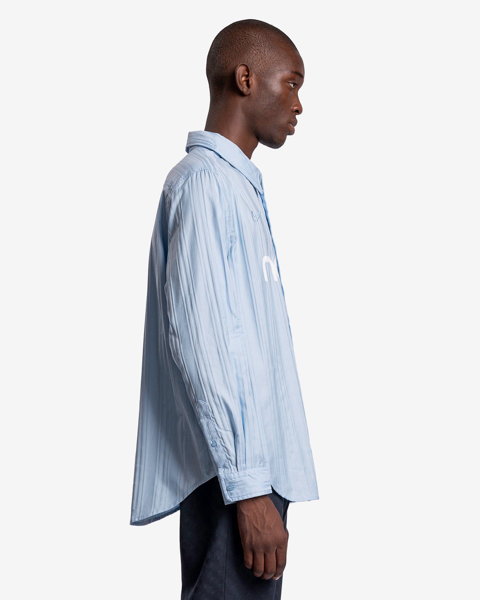 Nike x Martine Rose Dress Shirt in Psychic Blue