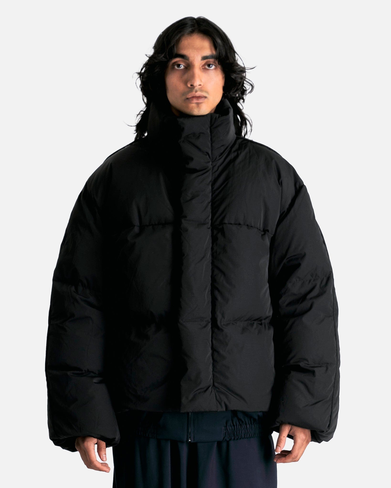 Acne Studios Men's Jackets Odiset Spray Puffer in Black