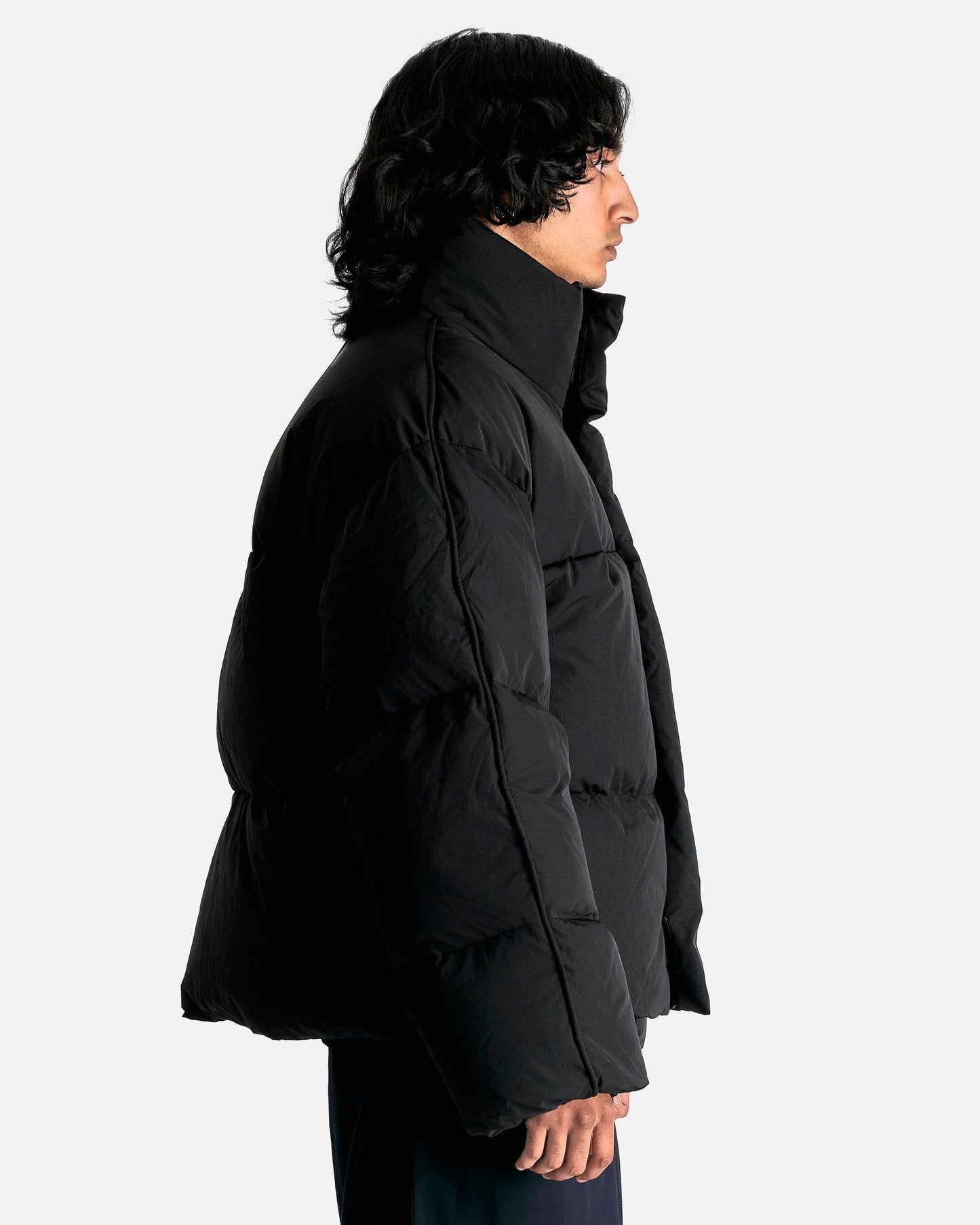 Acne Studios Men's Jackets Odiset Spray Puffer in Black