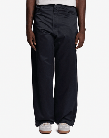 Oversized 5-Pockets Pants in Black