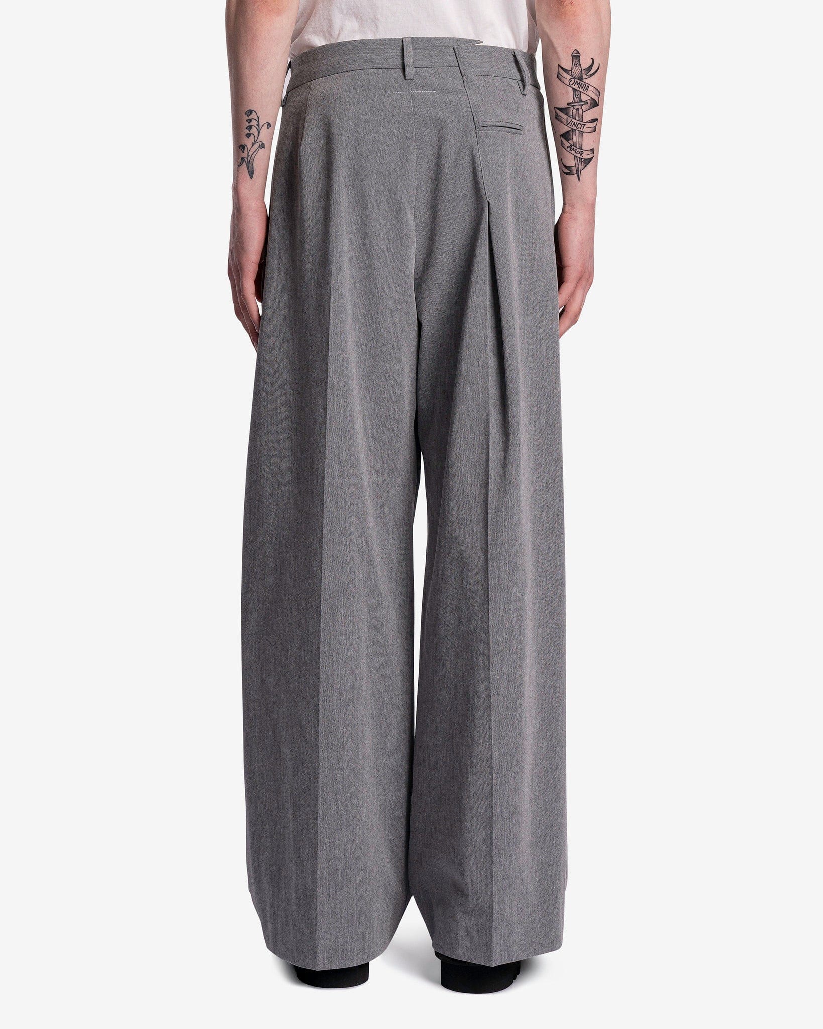 MM6 Wide Distorted Trousers 2021SS | nate-hospital.com