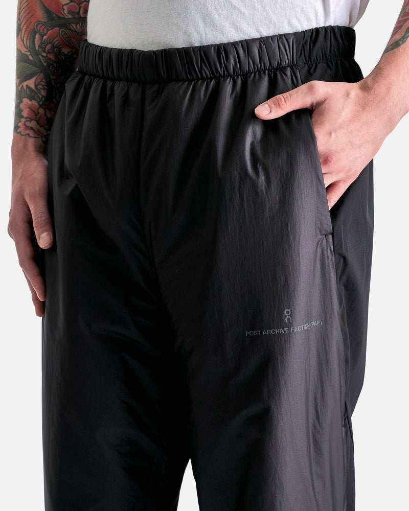 On Men's Pants PAF Zero Pants in Black