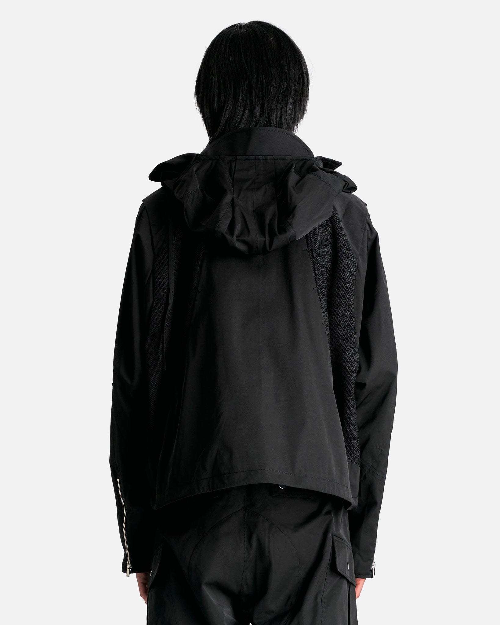 Parachute Hooded Jacket V2 in Black – SVRN