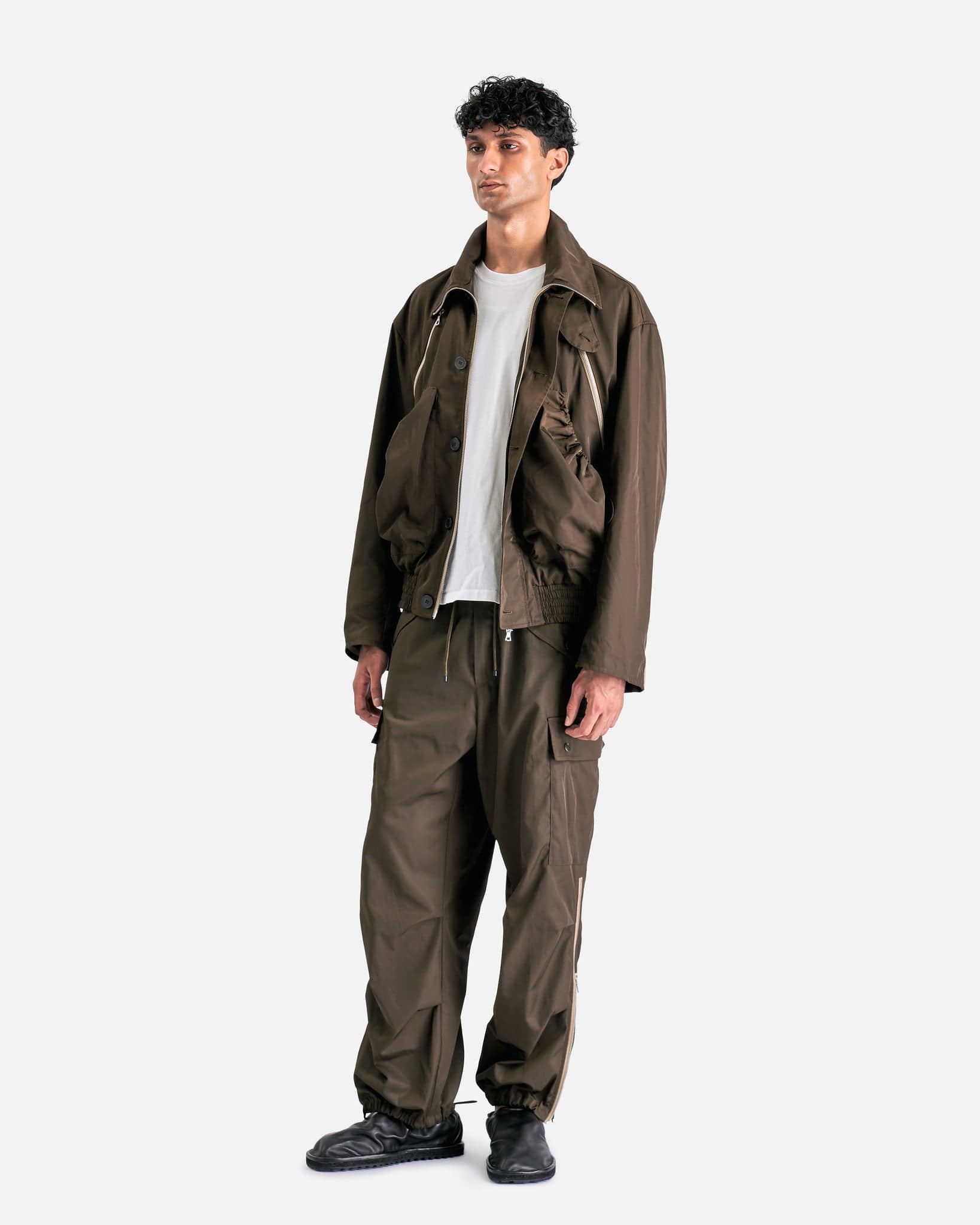 Dries Van Noten Men's Pants Pentin Pants in Khaki