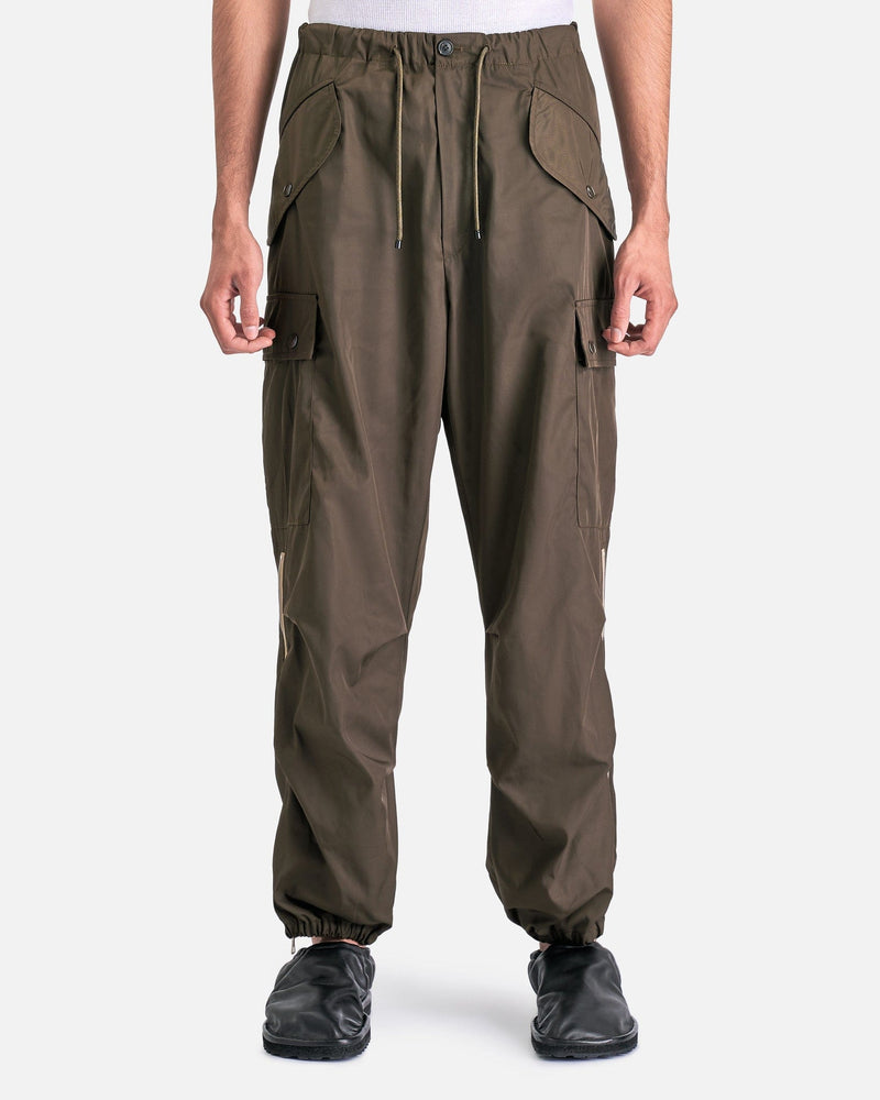 Dries Van Noten Men's Pants Pentin Pants in Khaki