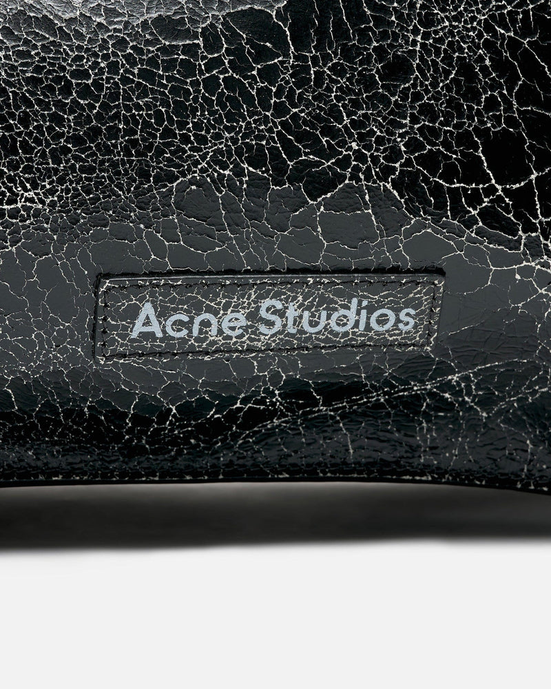 Acne Studios Men's Bags OS Platt Crackle Shoulder Bag in Black