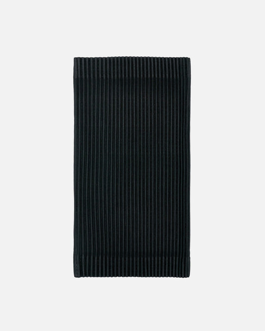 Homme Plissé Issey Miyake Scarves OS Pleats Tube in Black