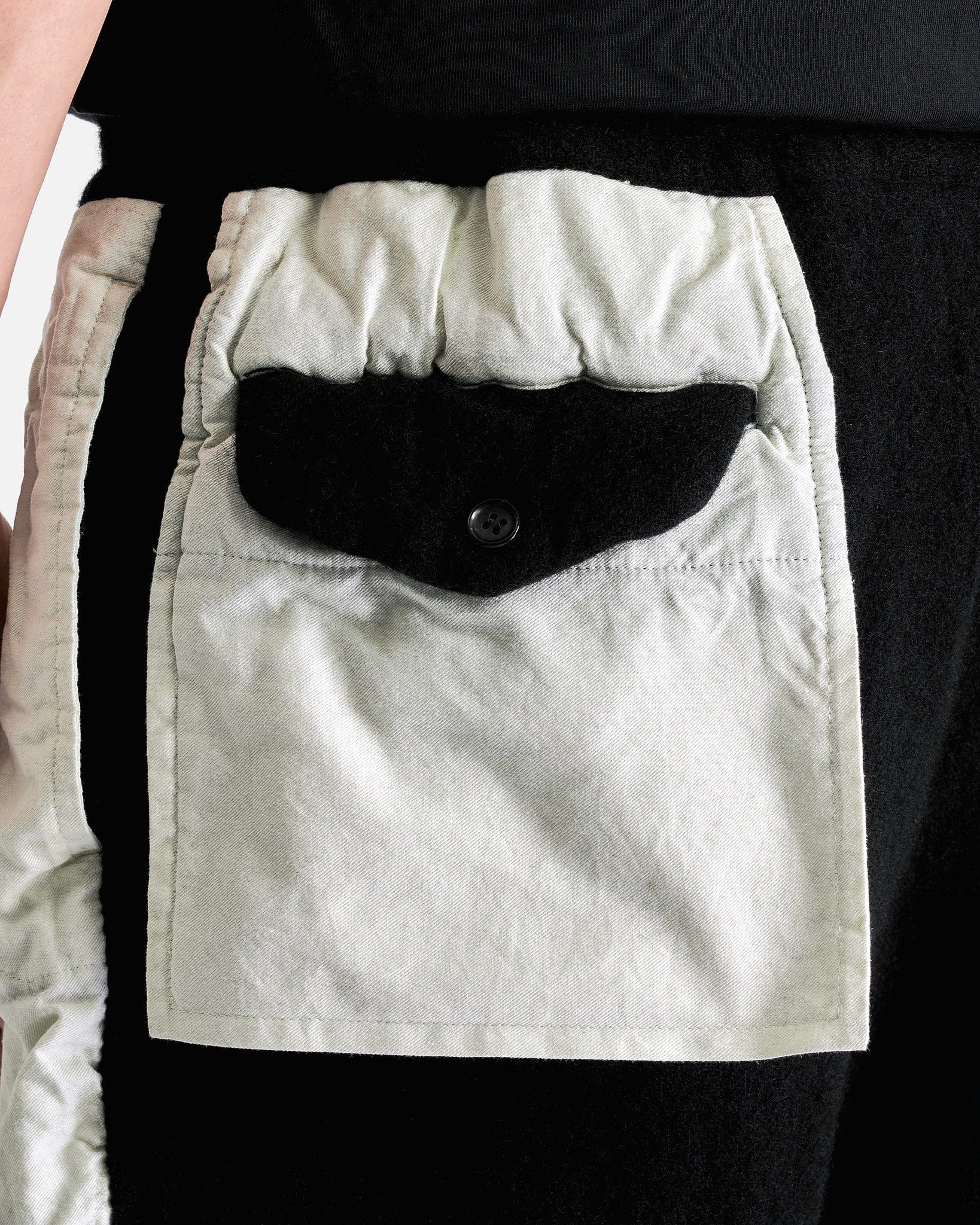 BLACK Comme des Garçons Men's Pants Pocket Bag Pants in Black