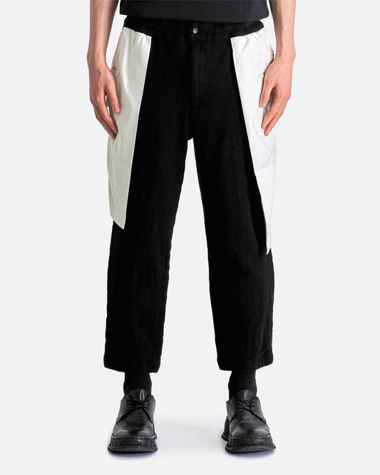 BLACK Comme des Garçons Men's Pants Pocket Bag Pants in Black