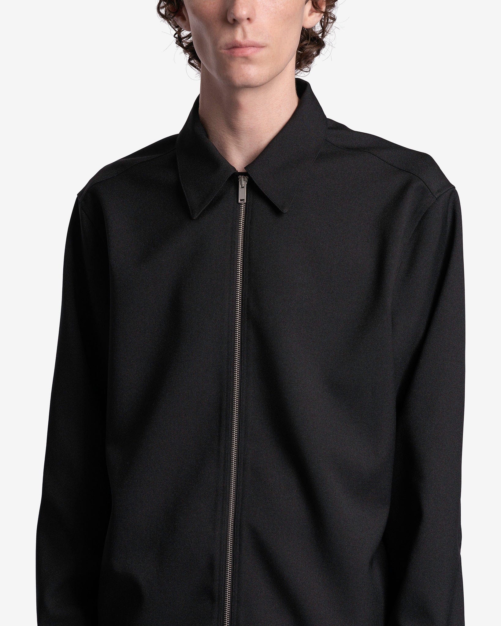 セール超高品質 Jil Sander Gabardine zip shirt ジルサンダー ...