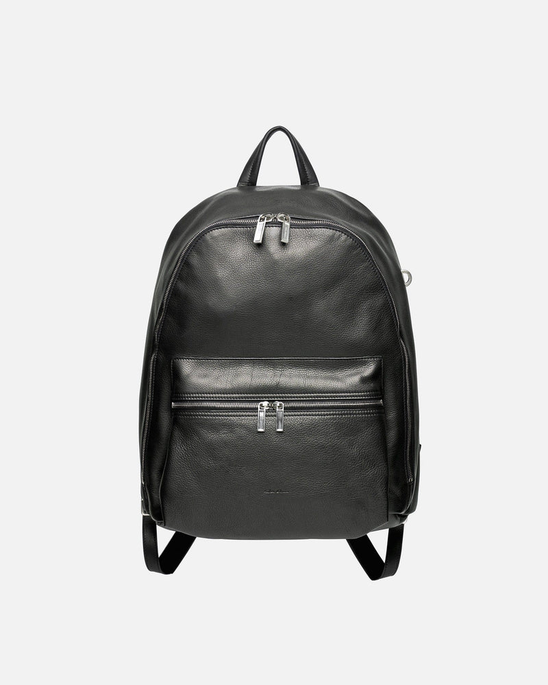 Rick Owens Men's Bags OS Porterville Leather Backpack in Black