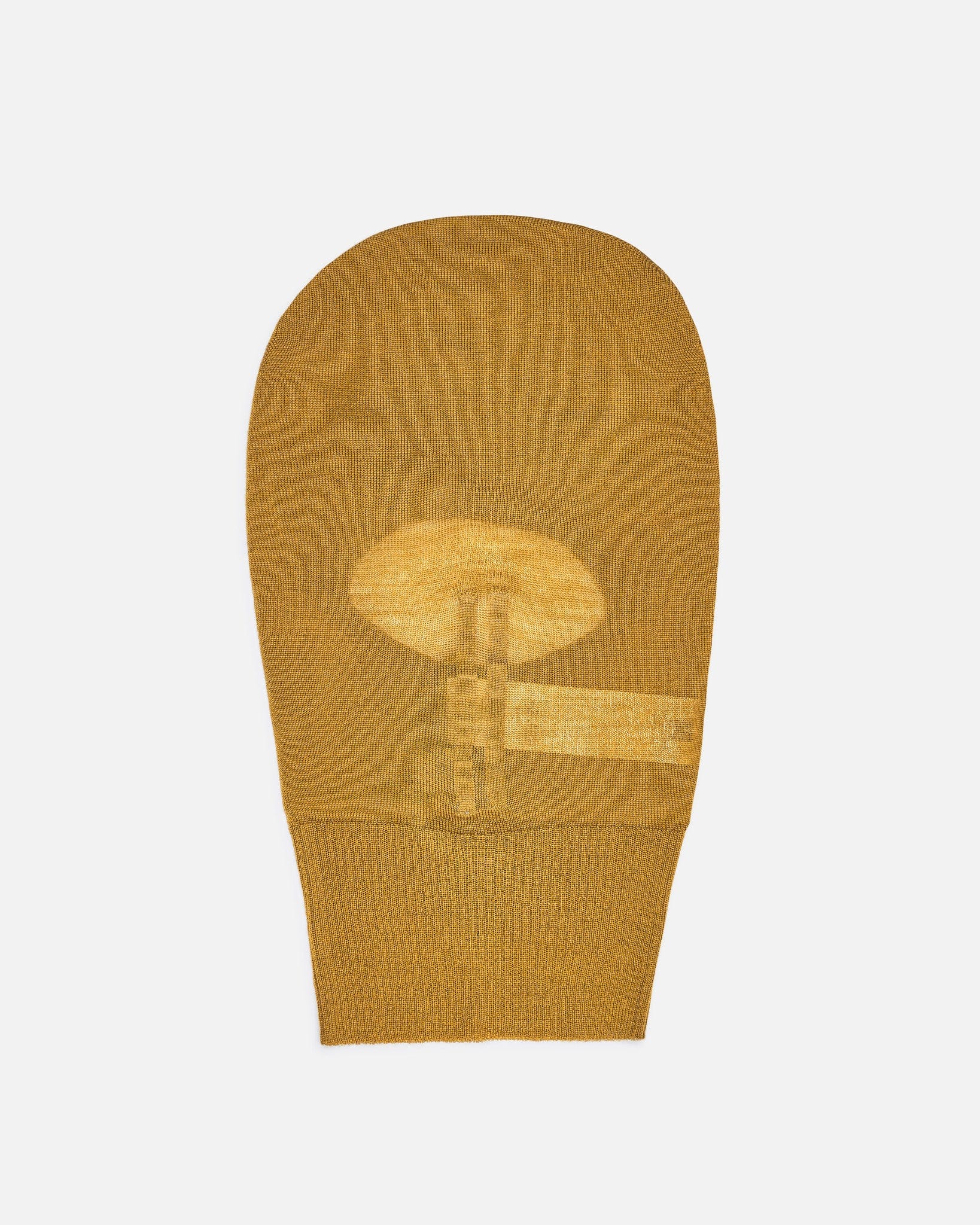 Rick Owens Men's Hats OS Porterville Skull Balaclava in Honey