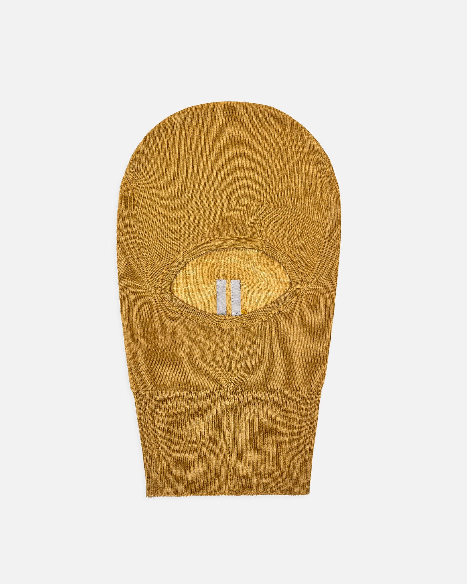 Rick Owens Men's Hats OS Porterville Skull Balaclava in Honey