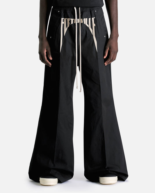 Rick Owens Men's Pants Porterville Wide Bela Pants in Black/Pearl