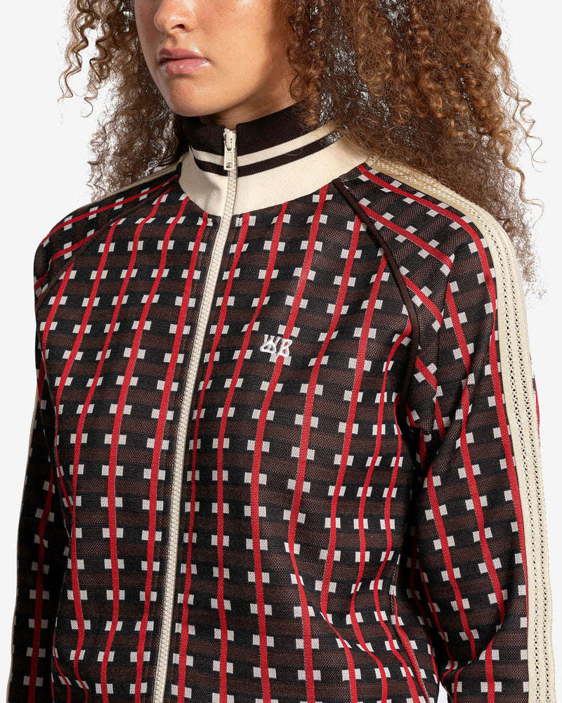 Power Tracktop in Brown/Red