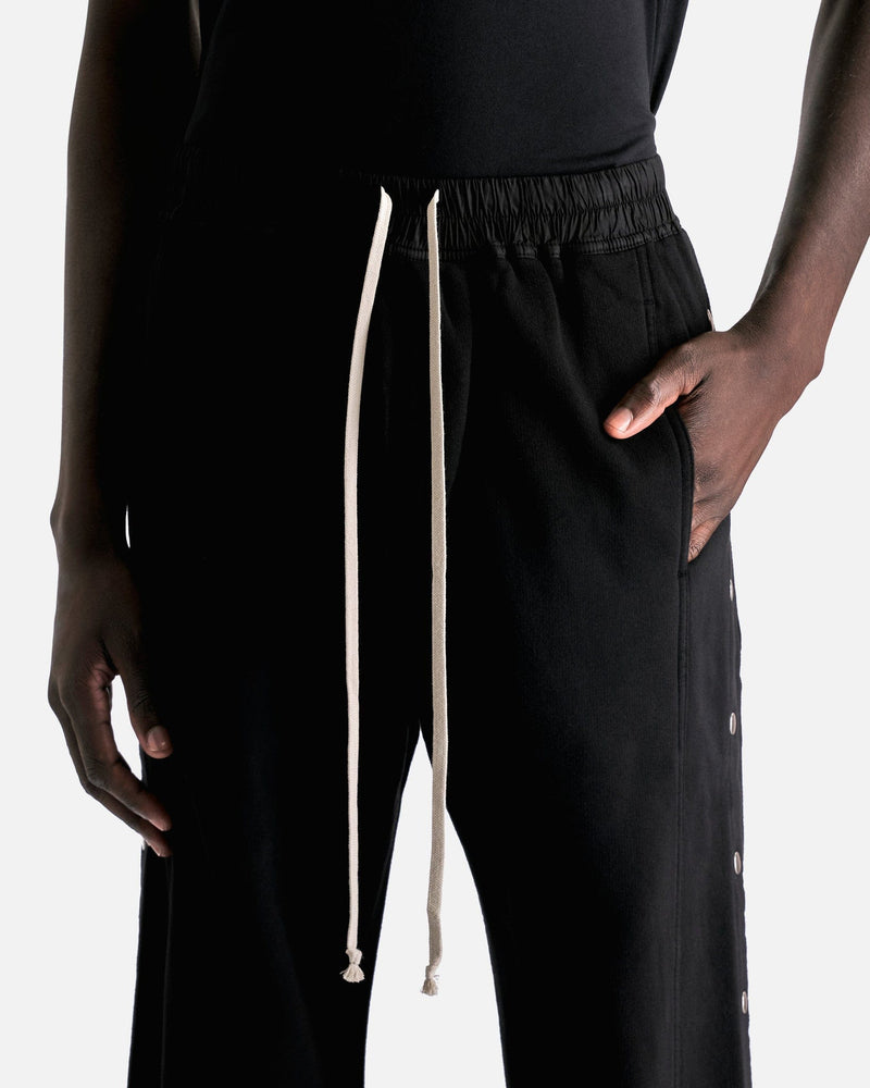 Rick Owens DRKSHDW Men's Pants Pusher Sweatpants in Black