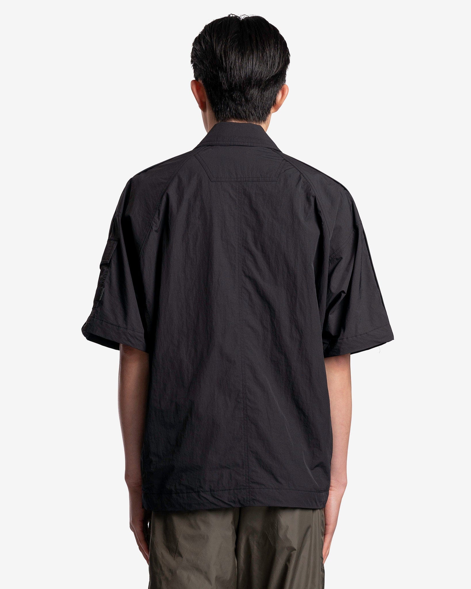 Juun.J Black Zip Pocket T-Shirt