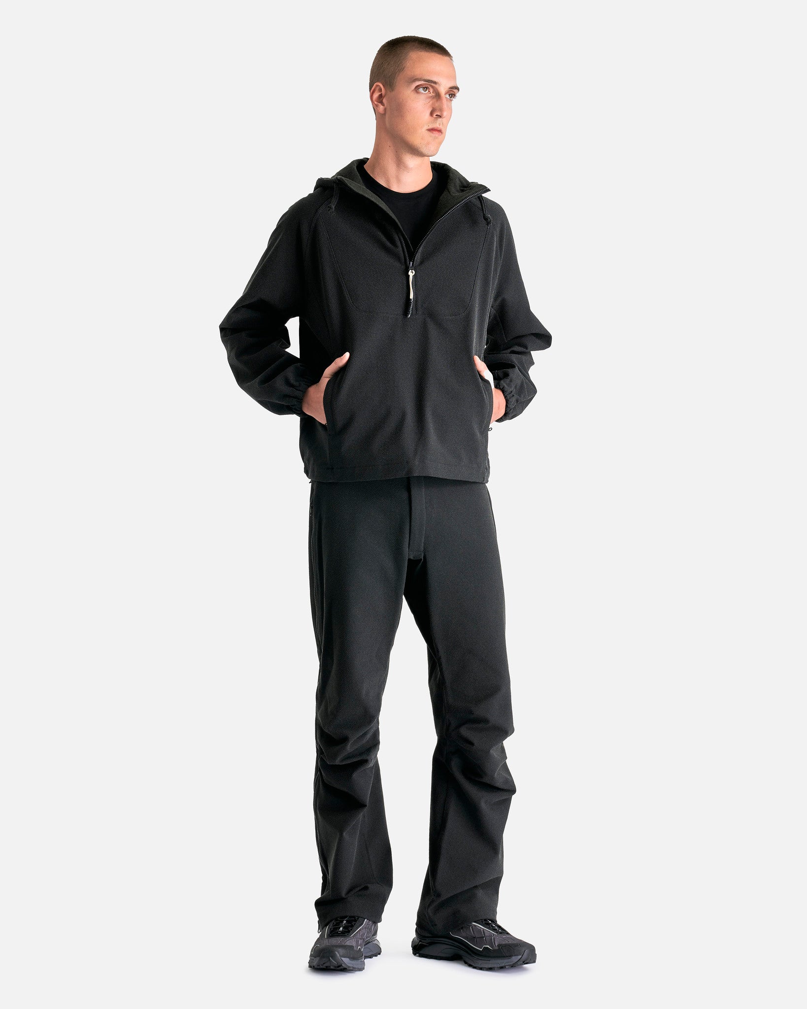 GR10K Men's Sweatshirts Rampage Hoodie in Black