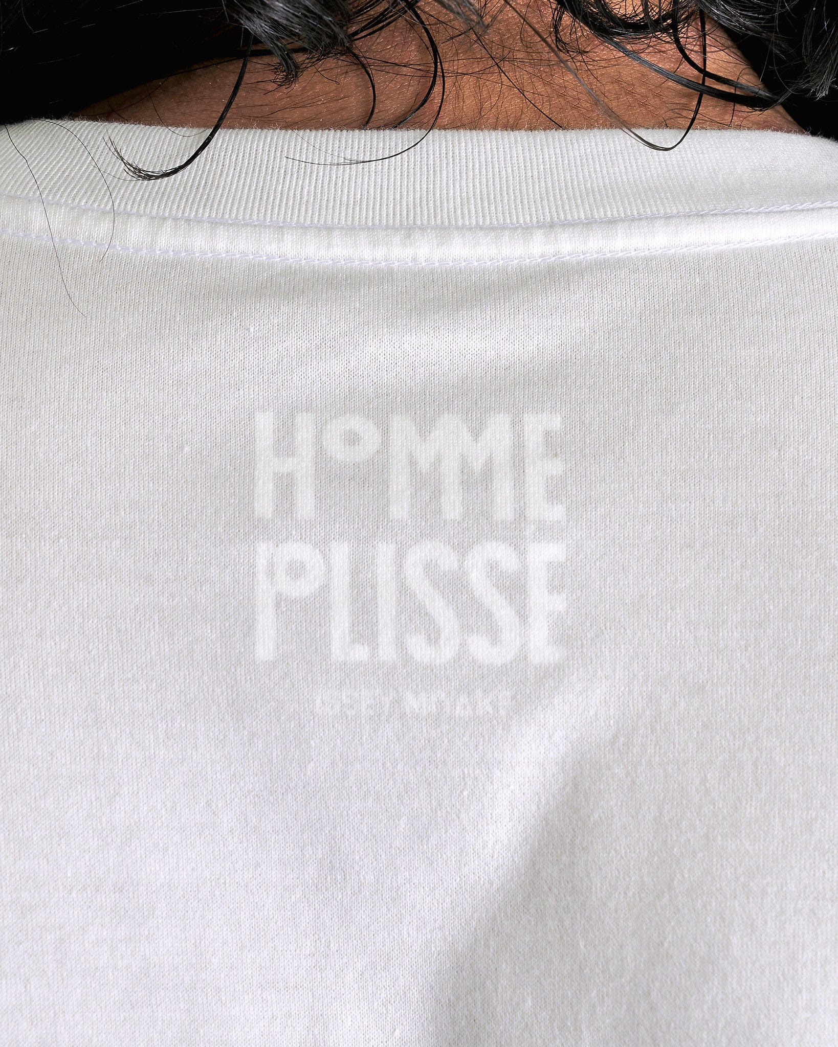 Homme Plissé Issey Miyake Men's T-Shirts RB T-Shirt in Black/Green