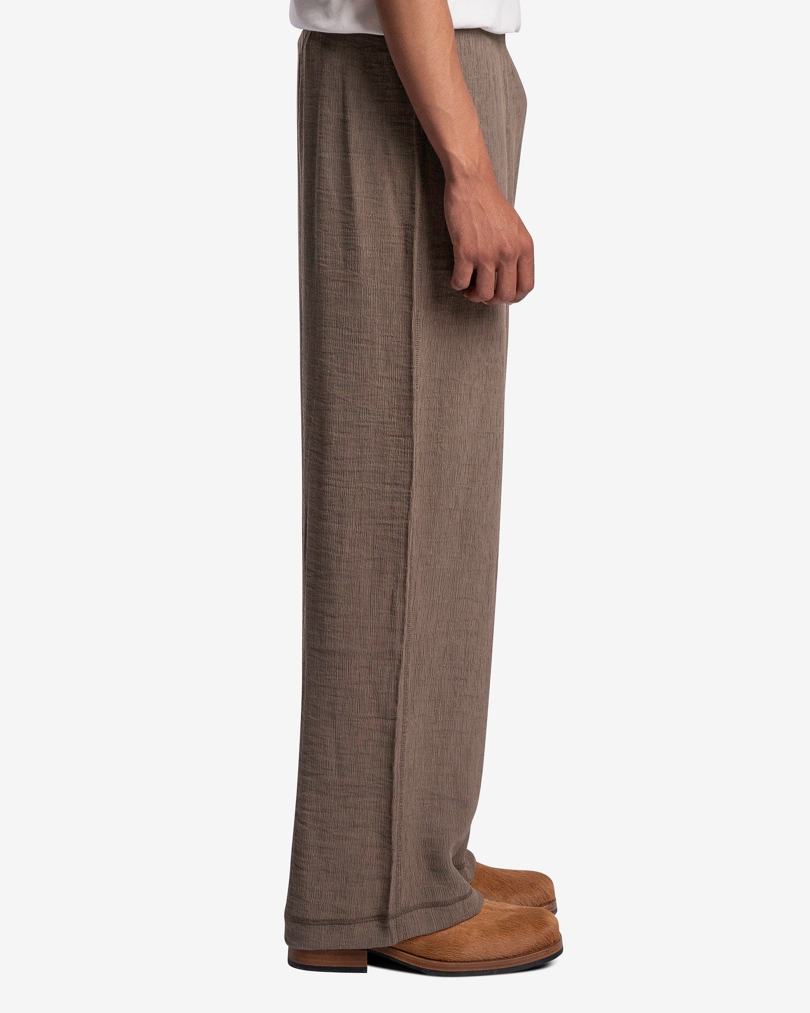 OUR LEGACY REDUCED TROUSERS LIZARD RIB-