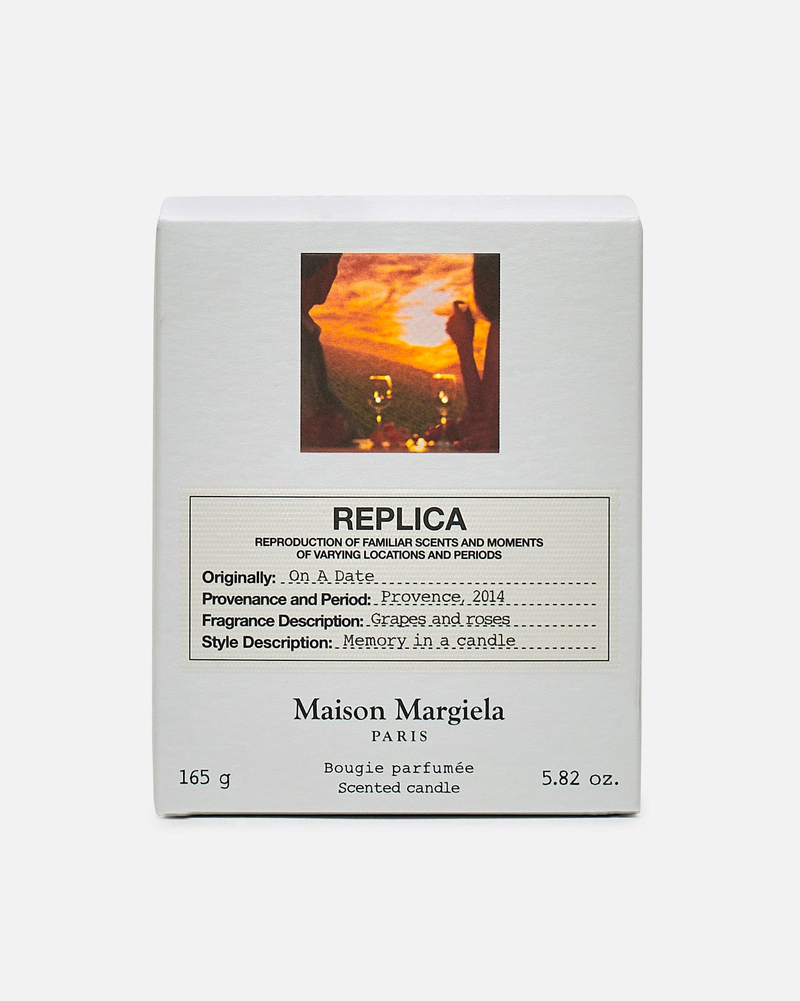 Maison Margiela Apothecary 165g 'REPLICA' On a Date Candle