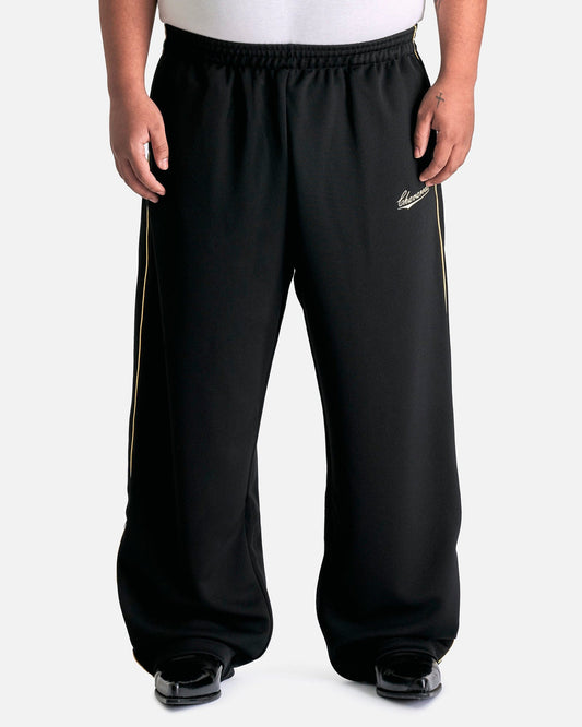 Willy Chavarria Men's Pants Ruff Rider Track Pants in Black