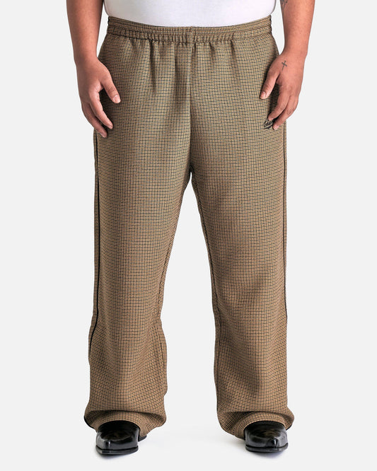 Willy Chavarria Men's Pants Ruff Rider Track Pants in Gold