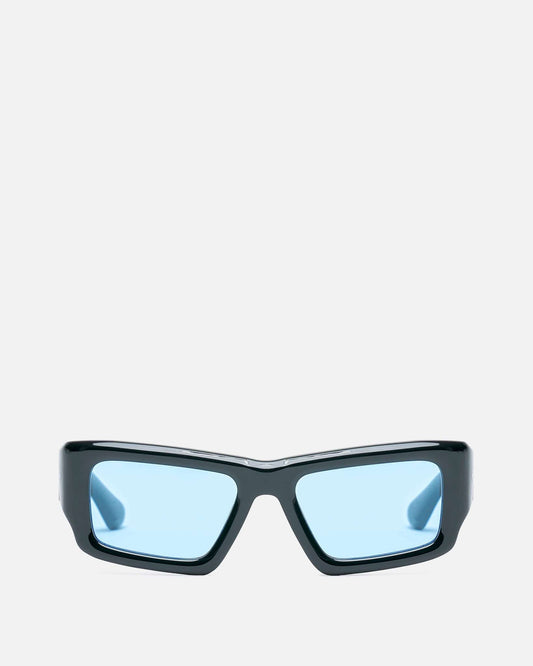 Port Tanger Eyewear OS Sabea Black Acetate/Rif Blue Lens